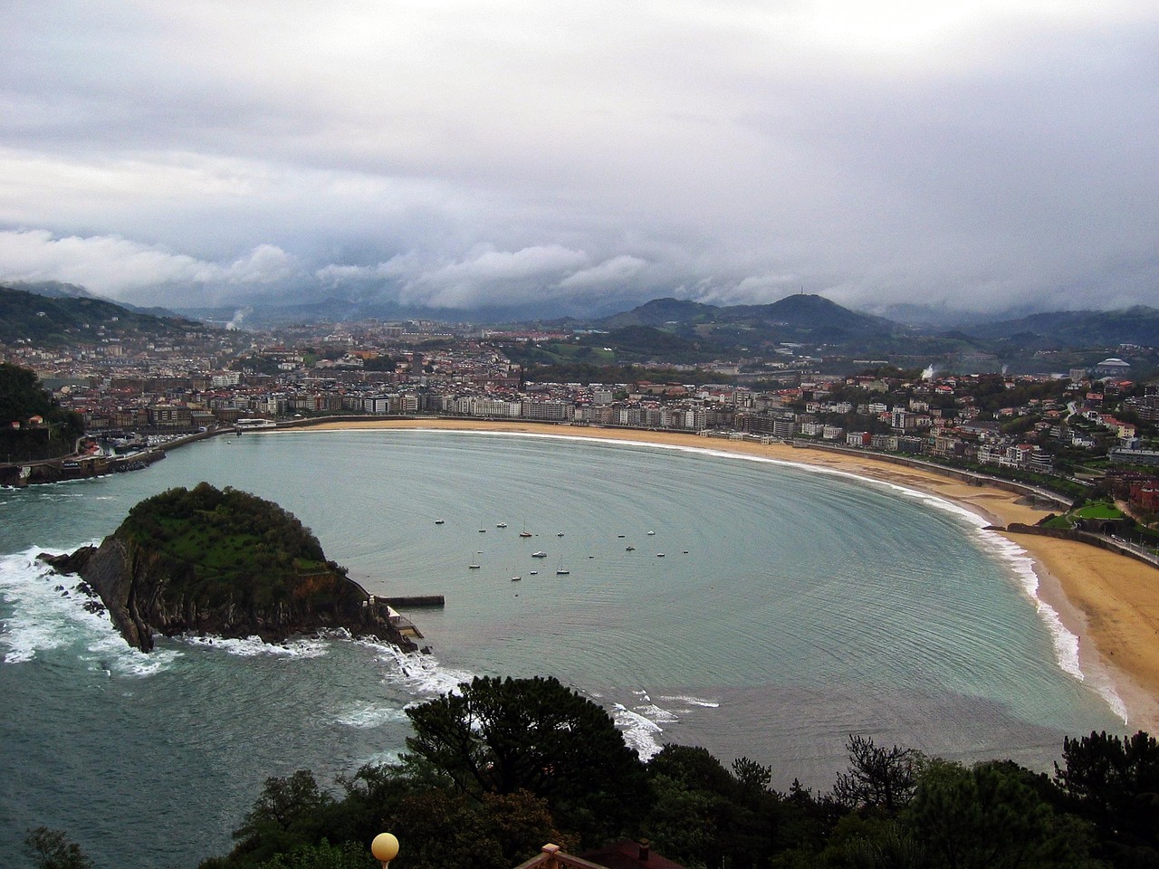 San Sebastián en autocaravana y furgoneta camper